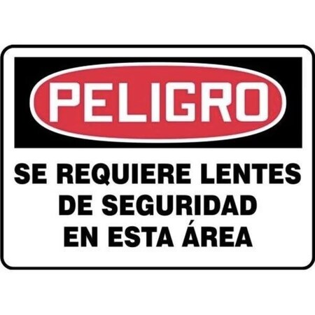 Accuform OSHA DANGER Safety Sign SAFETY SHMPPA002XV SHMPPA002XV